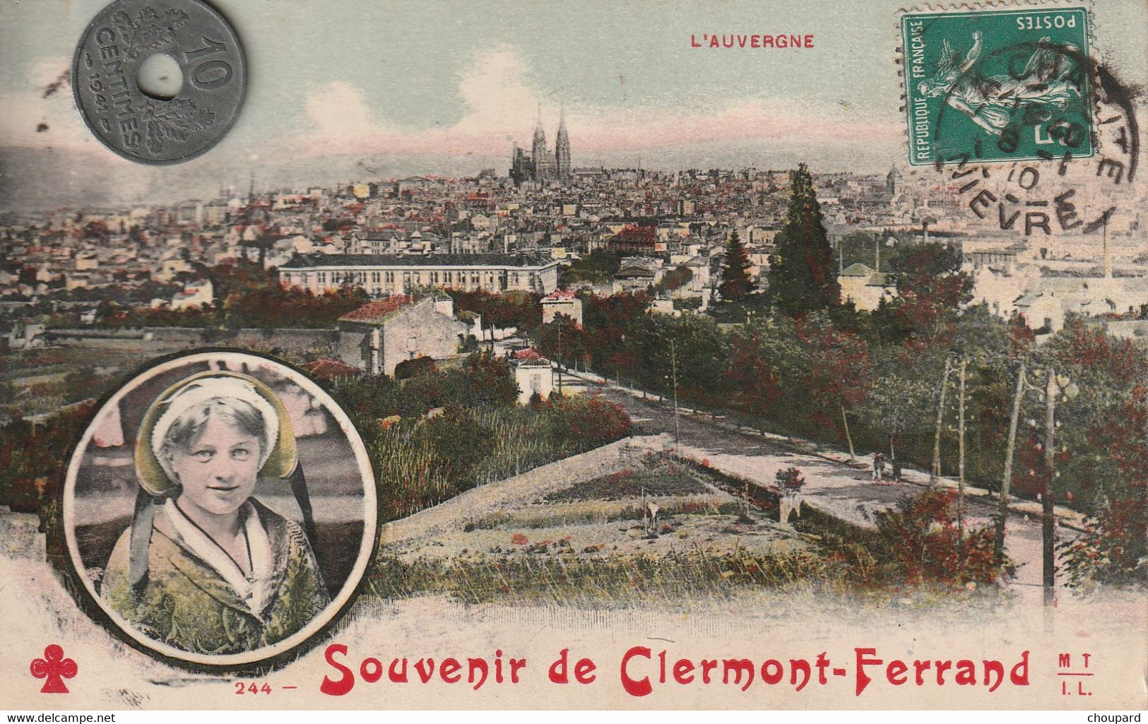 63 -  Carte Postale Ancienne De SOUVENIR DE CLERMONT FERRAND - Clermont Ferrand