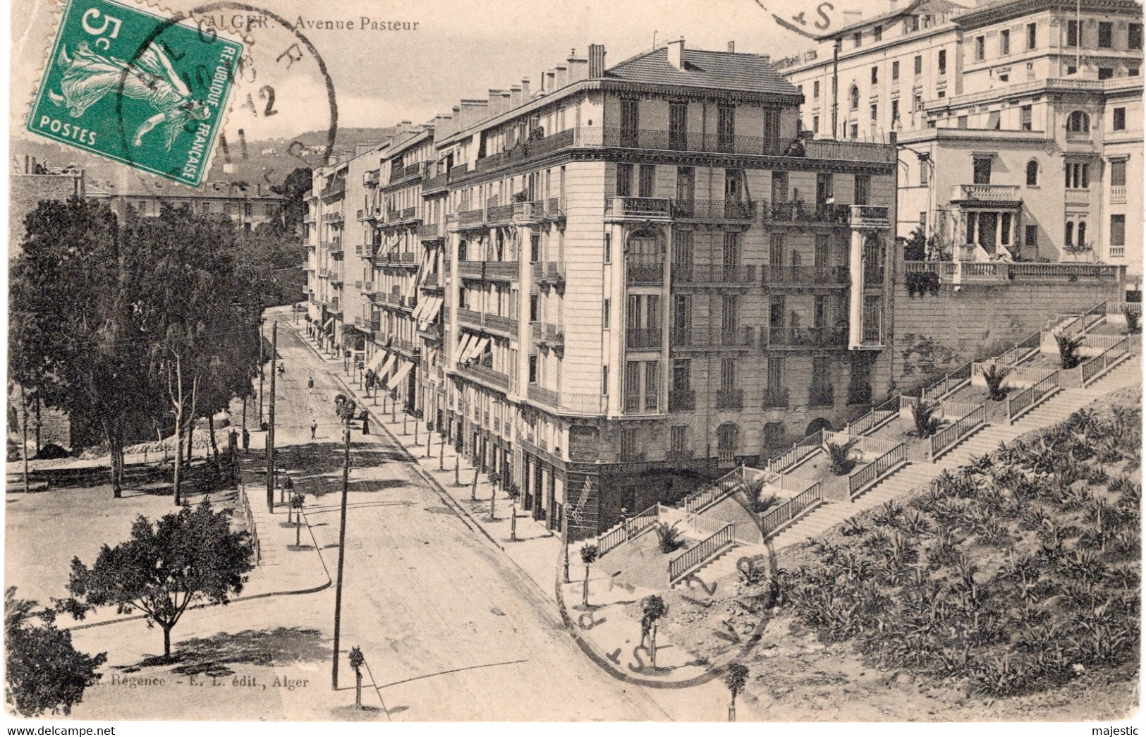 ALGER -  AVENUE PASTEUR - Algiers