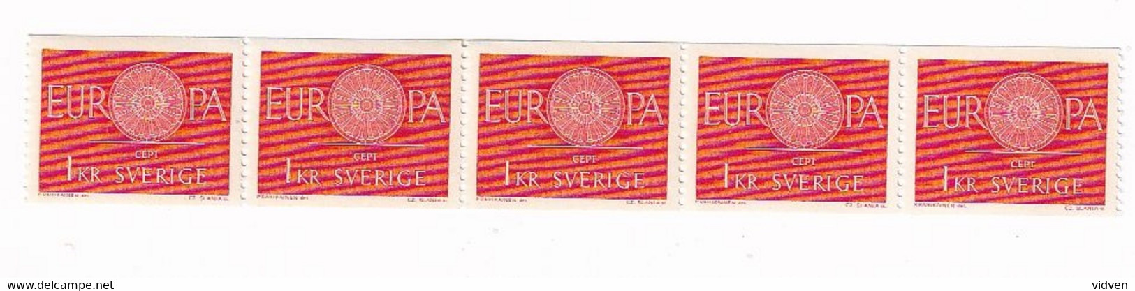 Sweden, Sverige Schweiz Post Stamps - Otros & Sin Clasificación