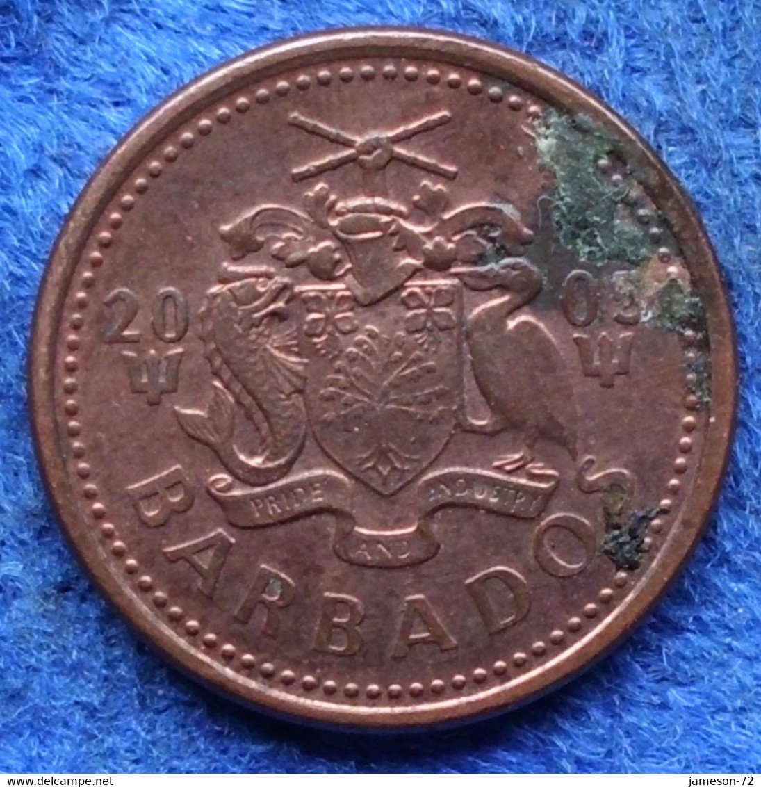 BARBADOS - 1 Cent 2005 KM#10a Commonwealth Independent (1966) - Edelweiss Coins - Barbades