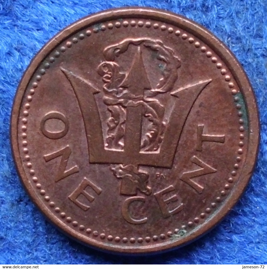 BARBADOS - 1 Cent 2005 KM#10a Commonwealth Independent (1966) - Edelweiss Coins - Barbados (Barbuda)