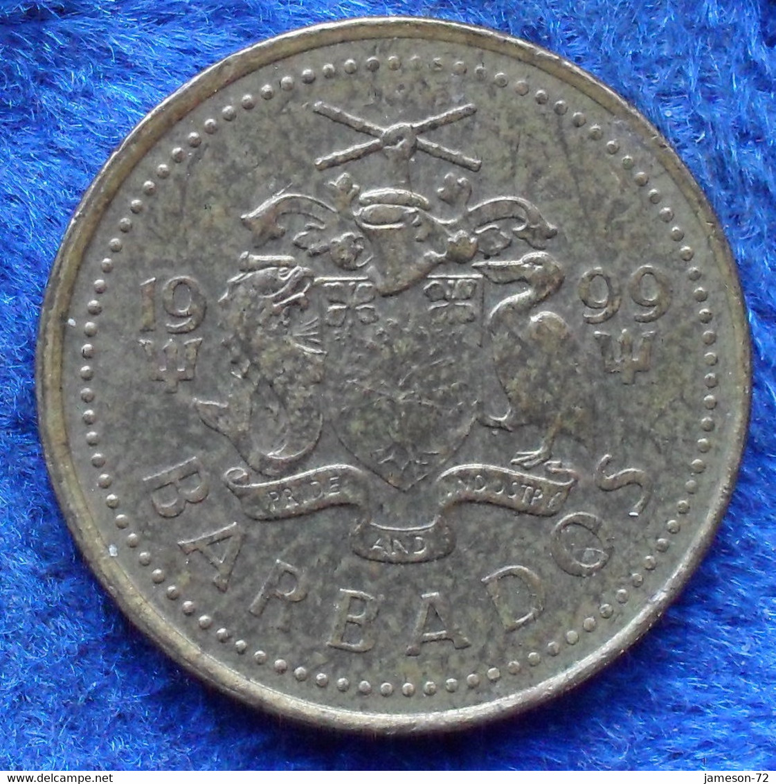 BARBADOS - 5 Cents 1999 KM#11 Commonwealth Independent (1966) - Edelweiss Coins - Barbados (Barbuda)