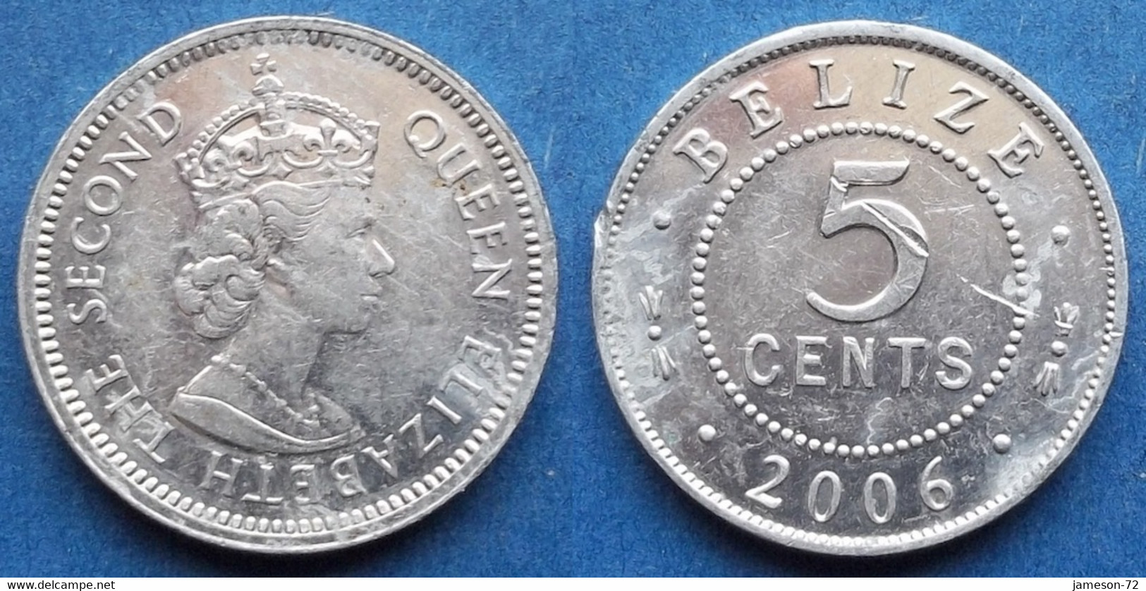 BELIZE - 5 Cents 2006 KM# 34a Independent Since 1973 - Edelweiss Coins - Belize