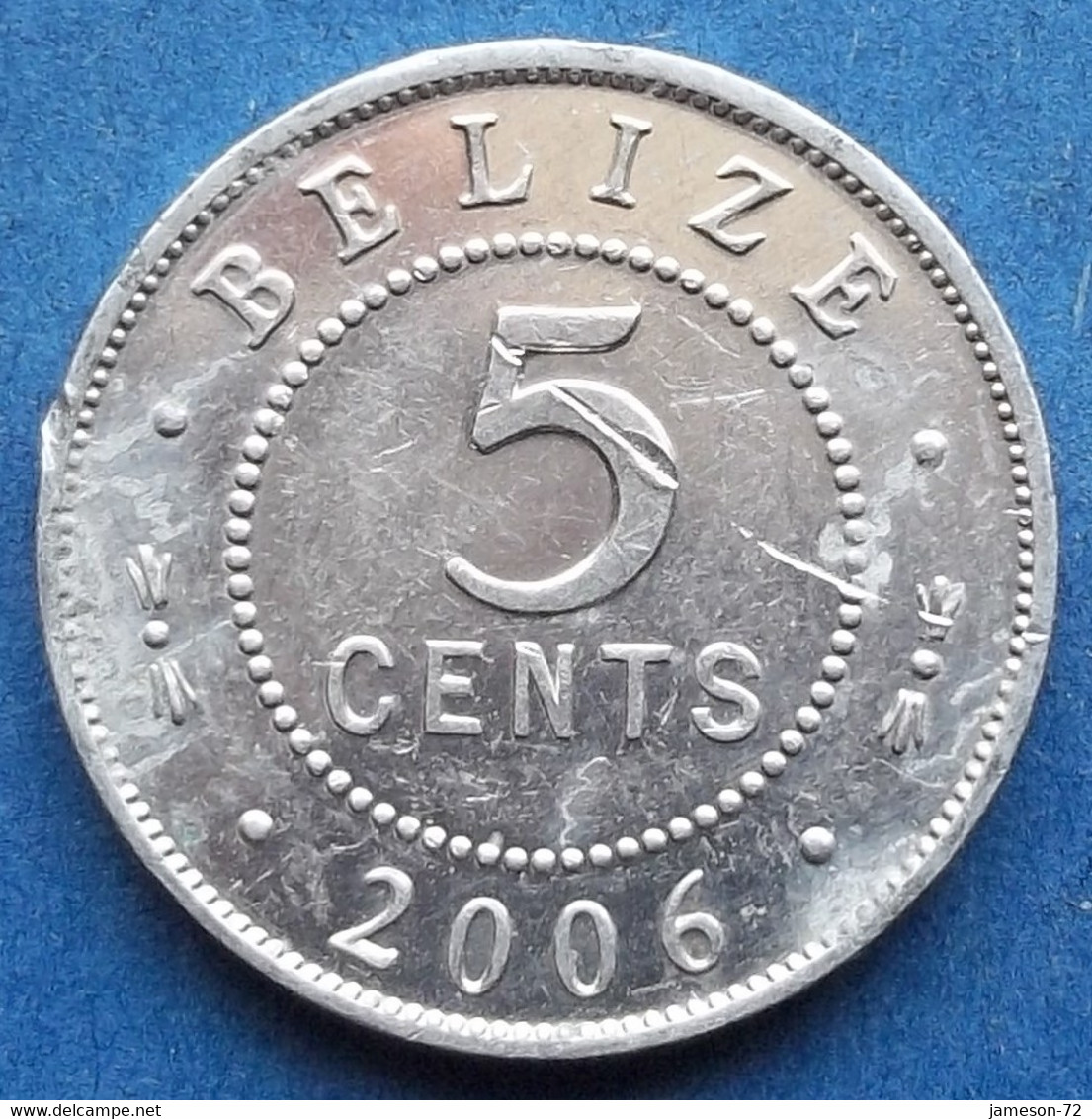 BELIZE - 5 Cents 2006 KM# 34a Independent Since 1973 - Edelweiss Coins - Belize