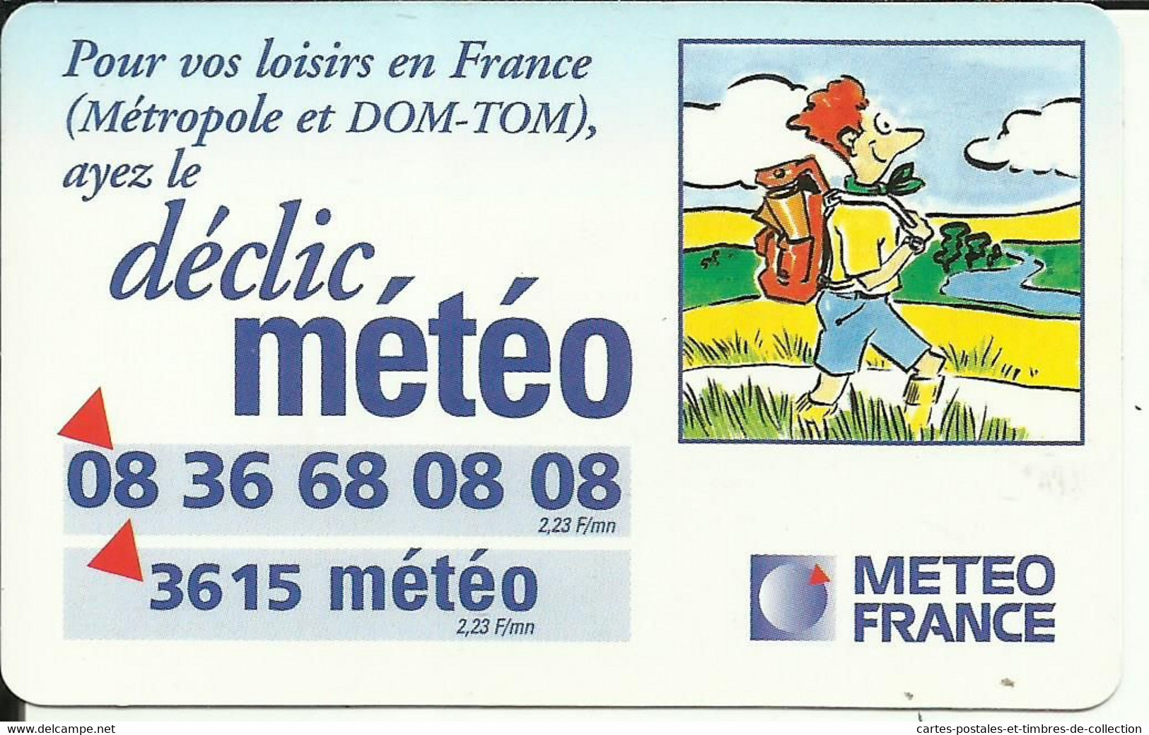 Carte " METEO FRANCE " Déclic Météo France ( Métropole & DOM -TOM ) & 5 Continents - Otros & Sin Clasificación