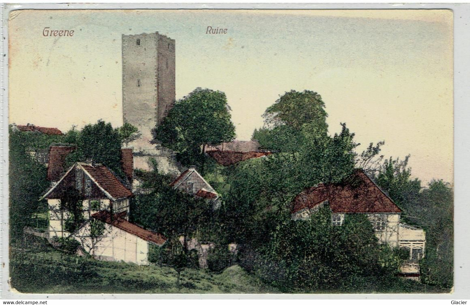 Burg GREENE I. Braunschweig - Niedersachsen - Bei Kreiensen  - Ruine - Northeim