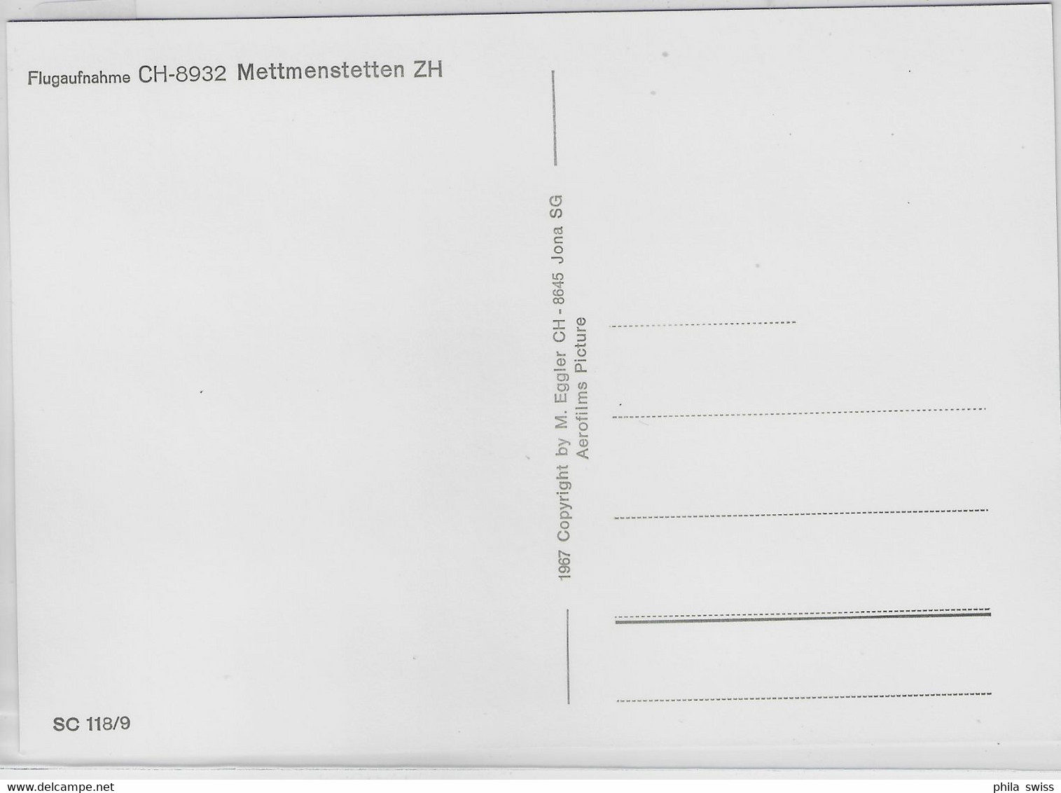 Flugaufnahme Mettmenstetten ZH - Mettmenstetten