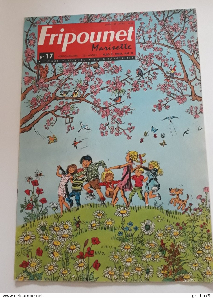 LIVRE - FRIPOUNET MARISETTE D N° 17 DU 29 AVRIL 1965 - Fripounet