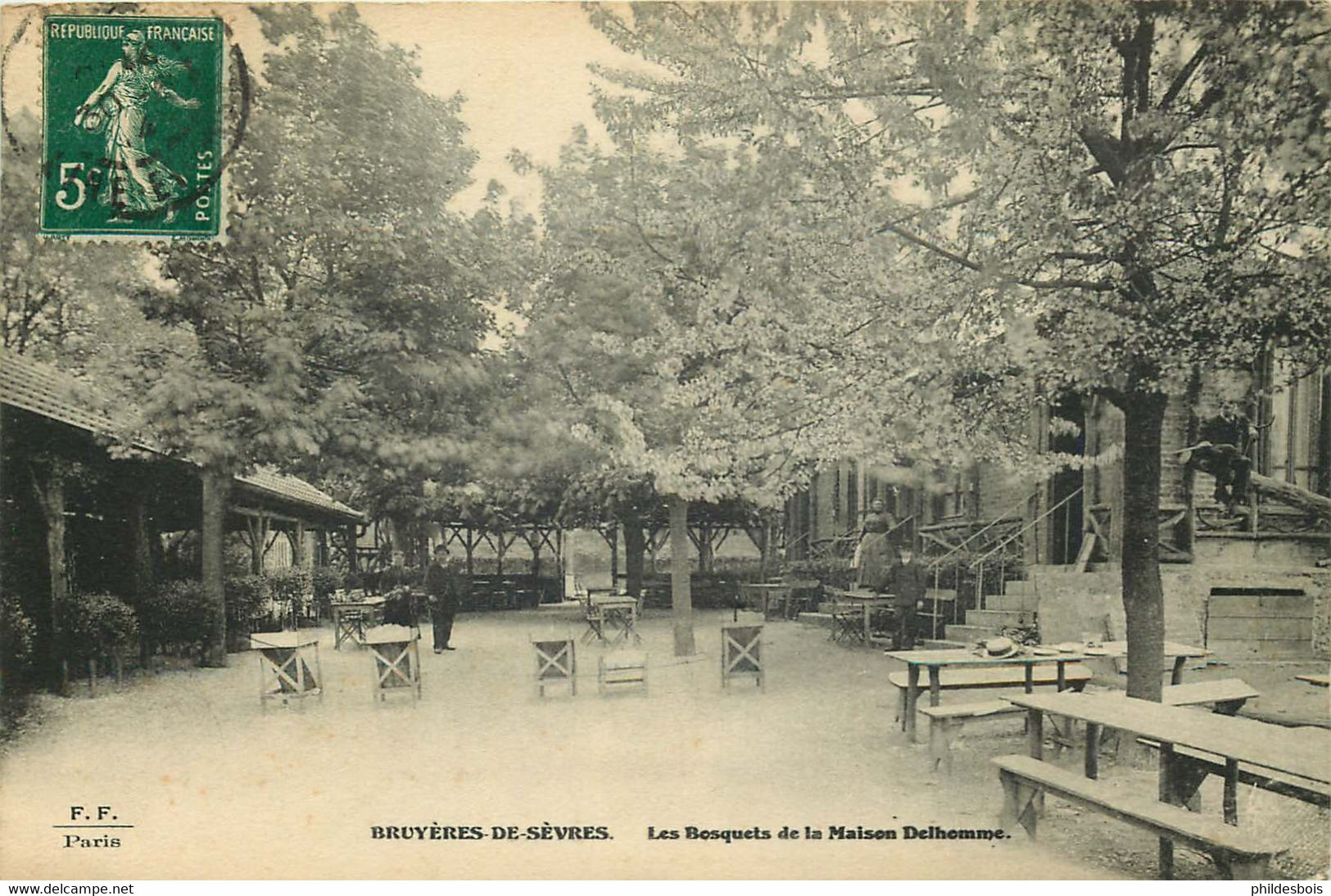 HAUTS DE SEINE   SEVRES  Bruyeres De Sevres  Les Bosquets De La Maison Delhomme - Sevres