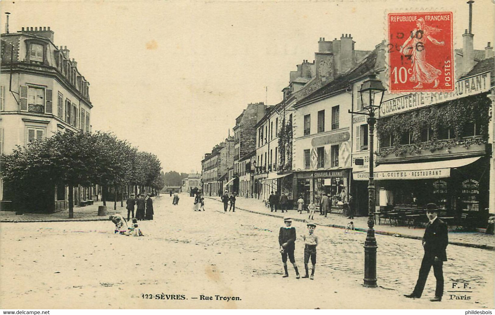 HAUTS DE SEINE   SEVRES  Rue Troyon - Sevres