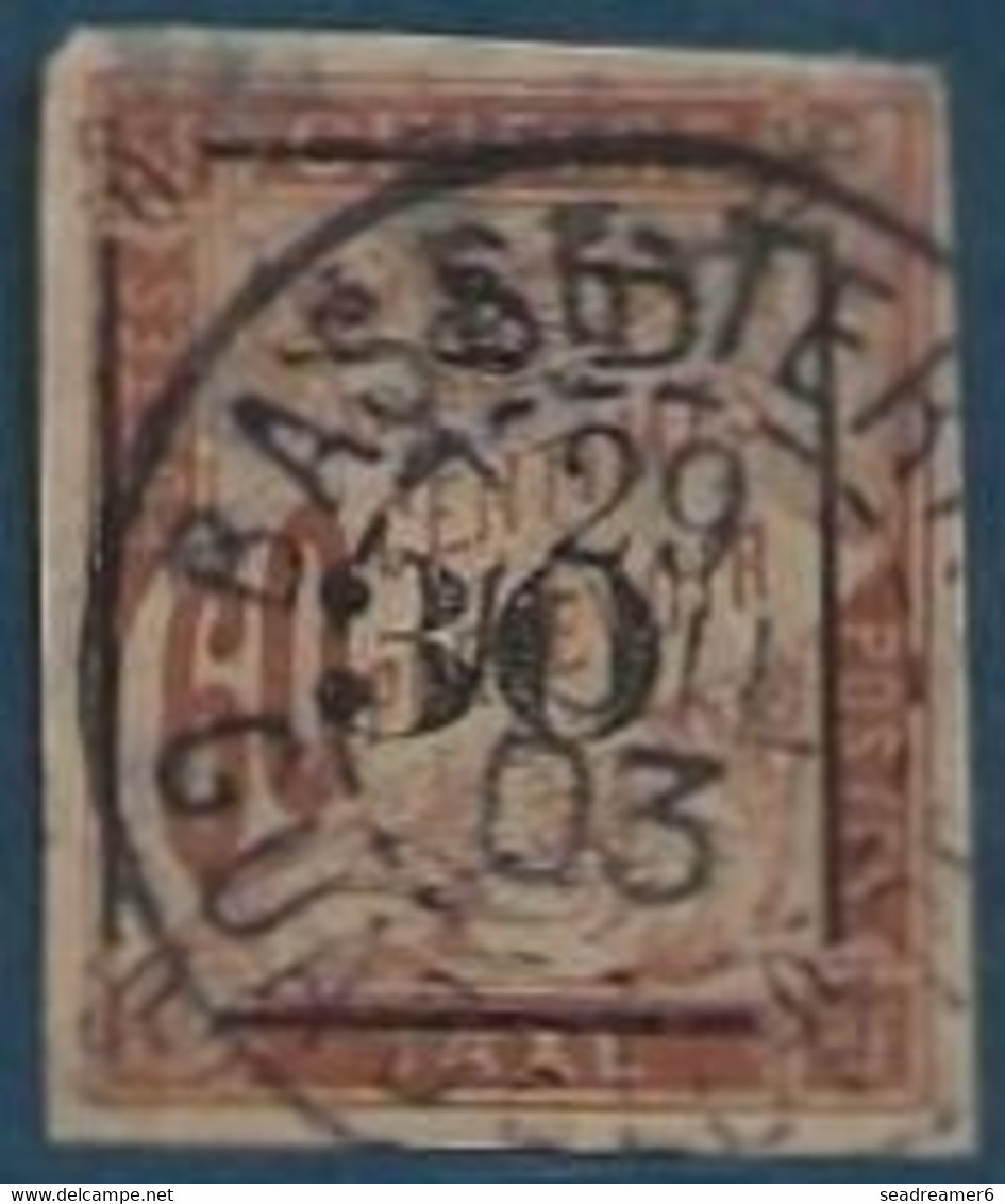 France Colonies Guadeloupe Taxe N°13 Oblitéré De Basse Terre TB Signé - Postage Due