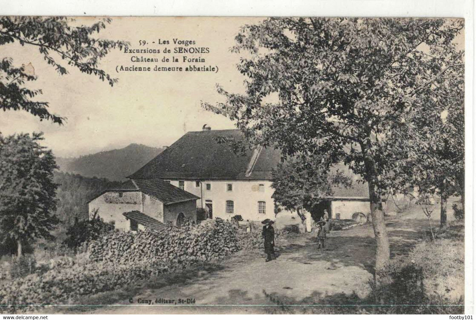 CPA   SENONES   Chateau De La Forain  N° 59 - Senones
