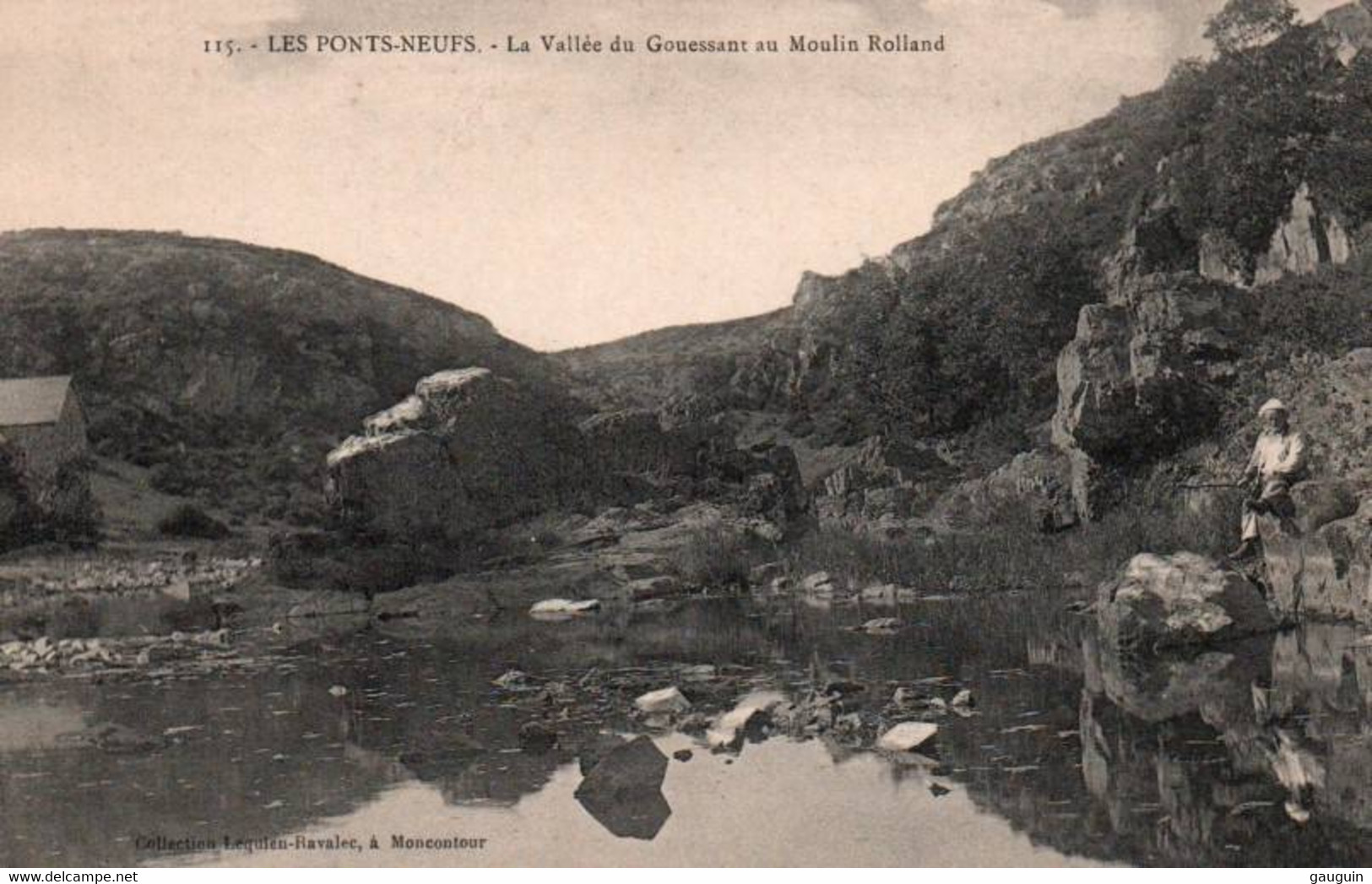CPA - Les PONTS-NEUFS - Vallée Du Gouessant Au Moulin Rolland - Edition Lequien-Ravalec - Morieux