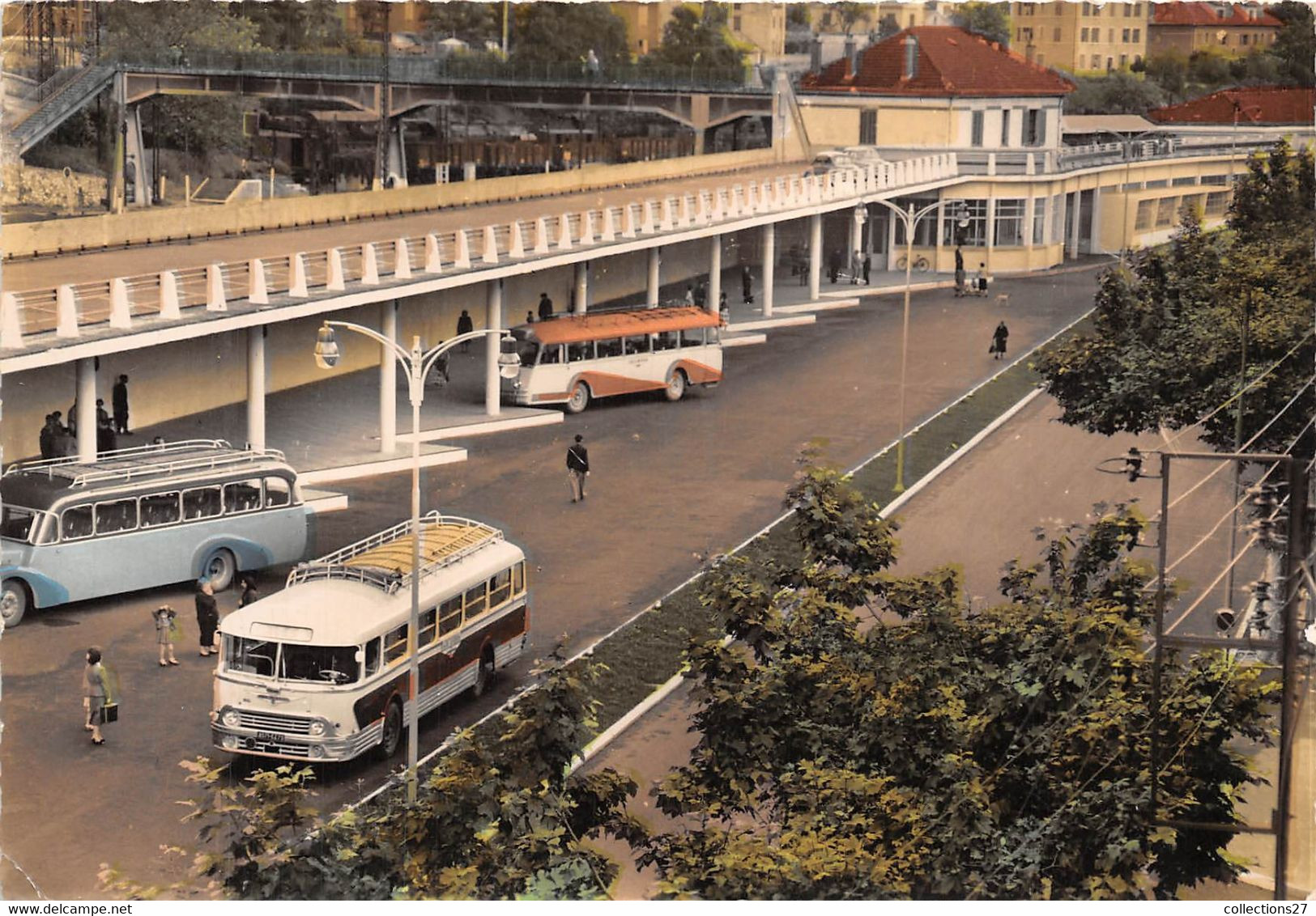 30-ALES- LA GARE ROUTE-RAIL - Alès