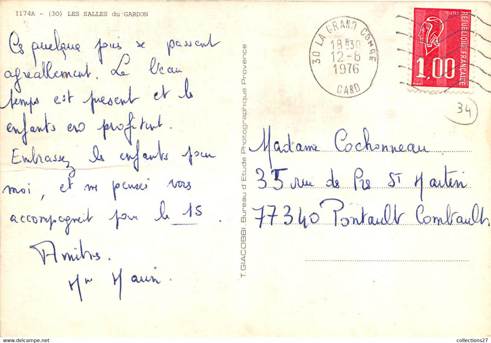 30-LES-SALLES-DU-GARDON- MULTIVUES - Other & Unclassified