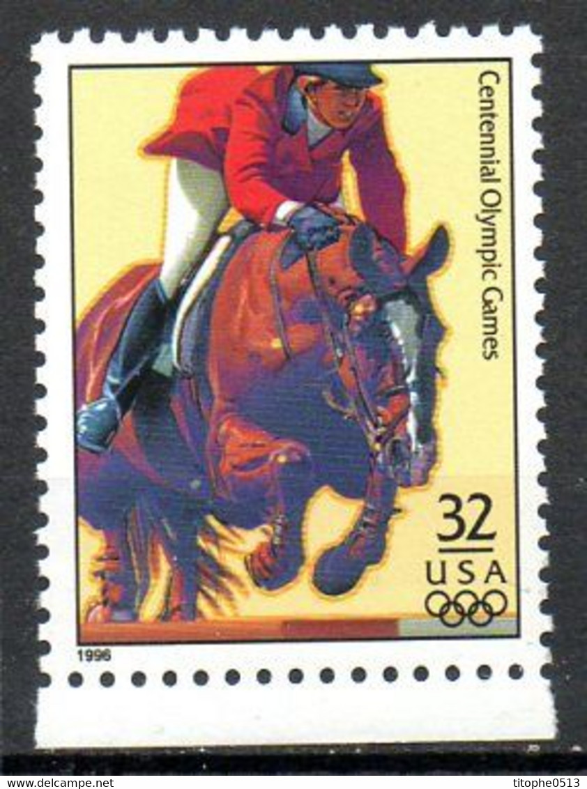 USA. N°2508 De 1996. Jumping Aux J.O.. - Springconcours