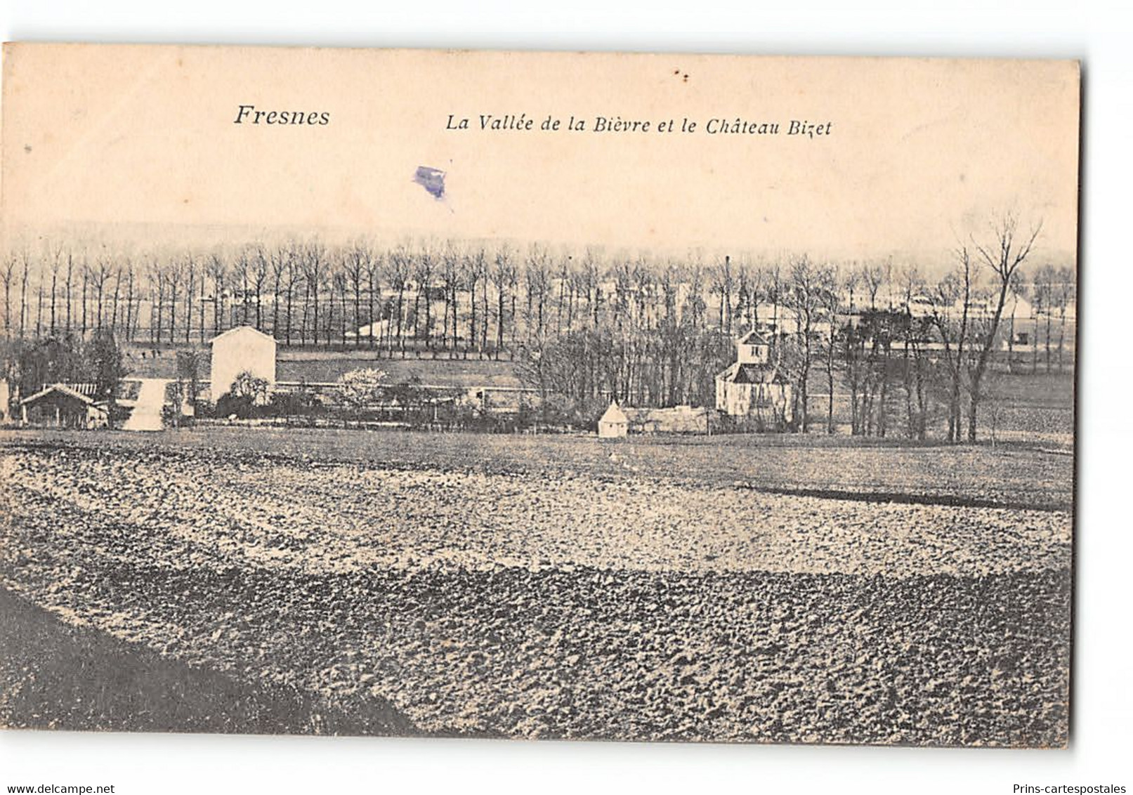 CPA 94 Fresnes La Vallée De La Bievre Et Le Chateau Bizet - Fresnes