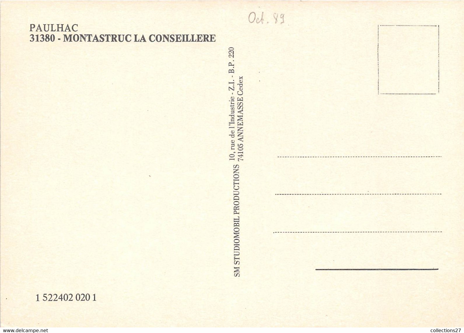 31-MONTASTRUC-LA-CONSEILLERE- PAULHAC - Montastruc-la-Conseillère
