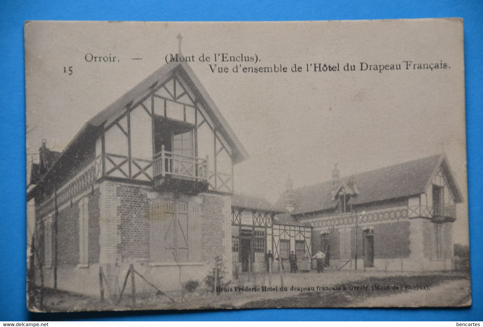 Orroir 1930: Mont De L'Enclus, Vue De L'ensemble Dce L'Hôtel Du Drapeau Français - Mont-de-l'Enclus