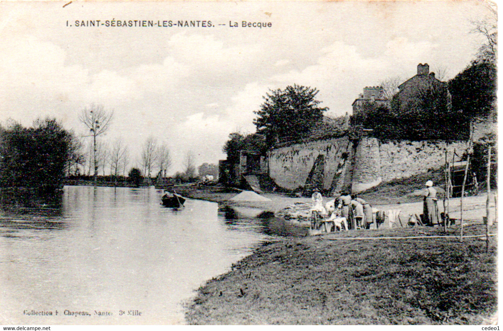 SAINT SEBASTIEN LES NANTES  LE BECQUE - Saint-Sébastien-sur-Loire