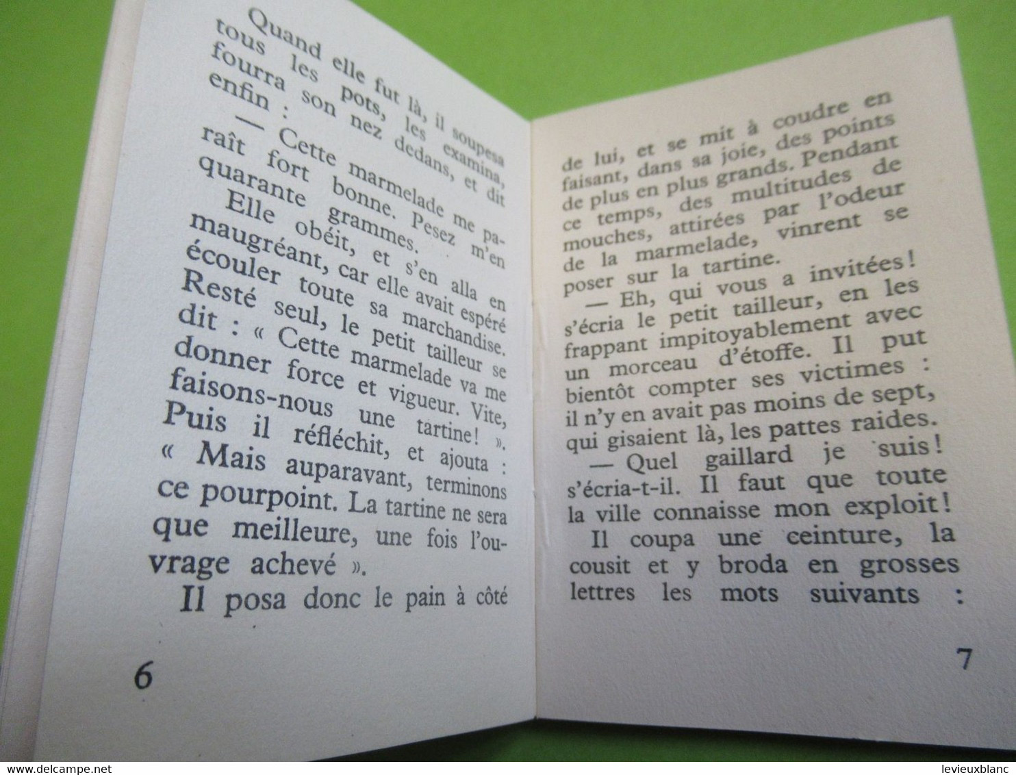 Livret De 24 Pages / LE VAILLANT PETIT TAILLEUR / Conte De GRIMM/ Presses De La Cité/1954           BD169 - Andere & Zonder Classificatie