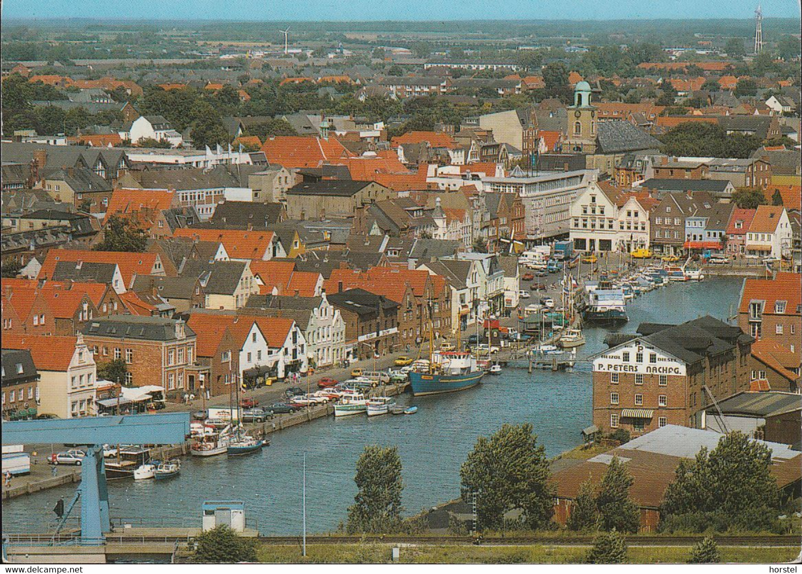 D-25813 Husum - Binnenhafen - Fischerkutter - Schiffe - Cars - Husum