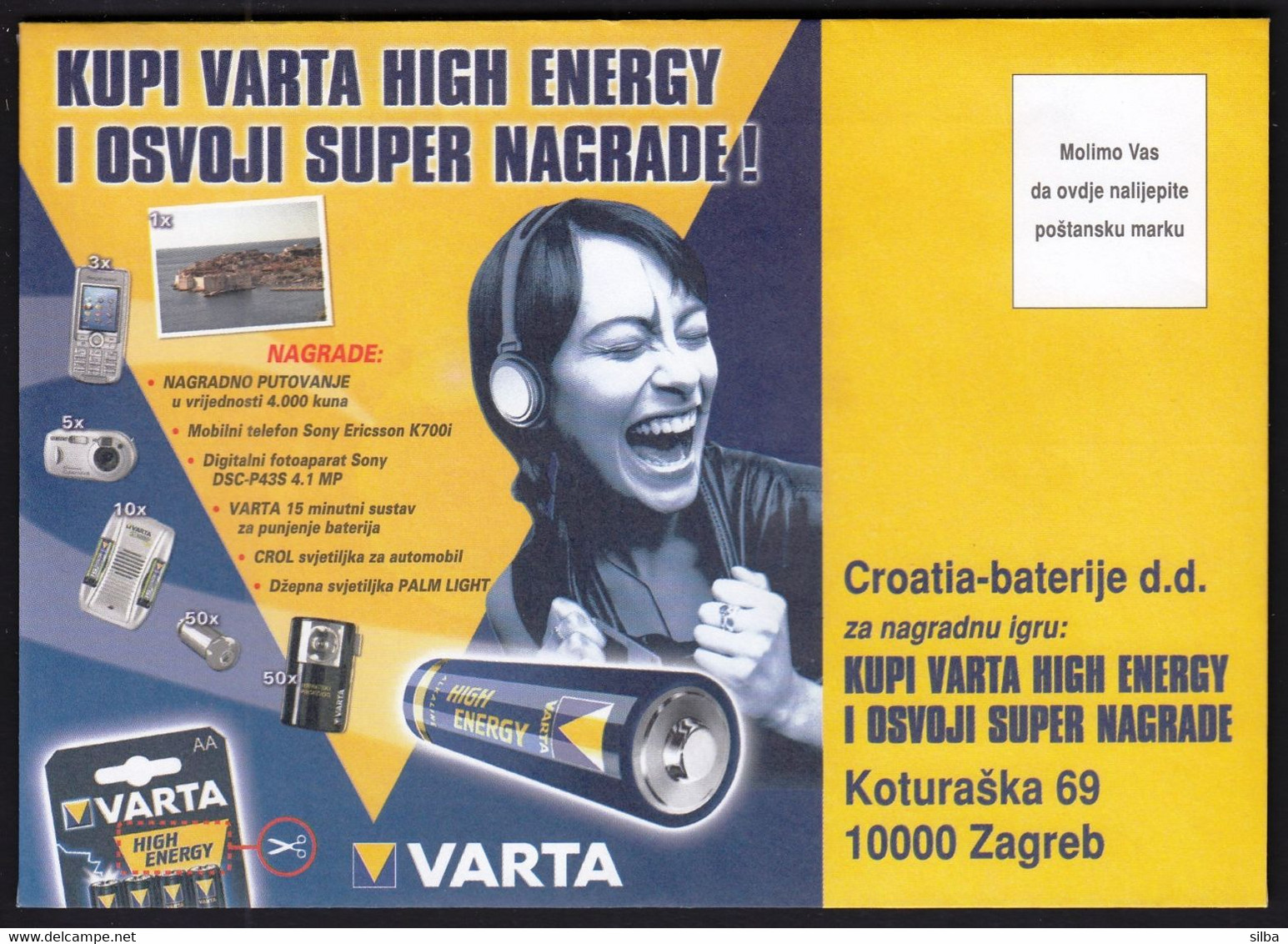 Croatia / Varta High Energy Batteries, Croatia Baterije D.d. - Andere & Zonder Classificatie