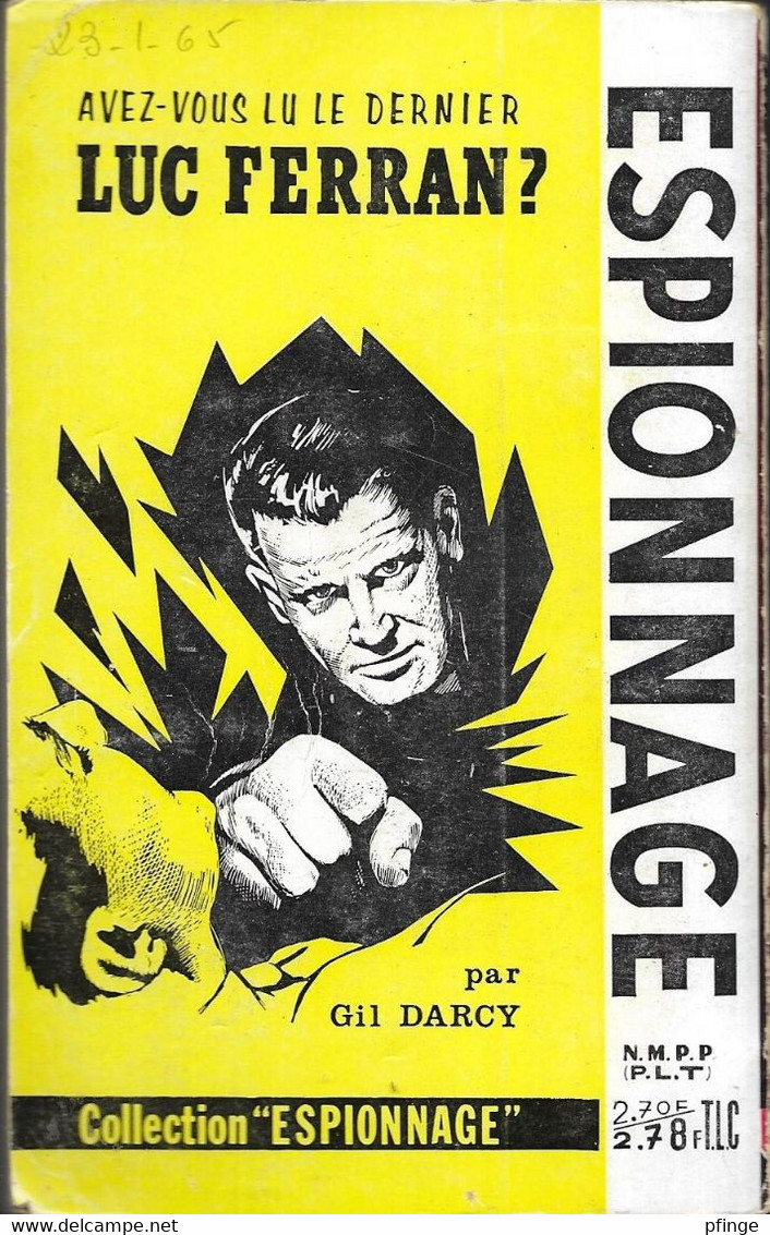 Comptes à Rendre Par Paul Orney - Arabesque Espionnage N°368 (illustration ; Jef De Wulf ) - Editions De L'Arabesque