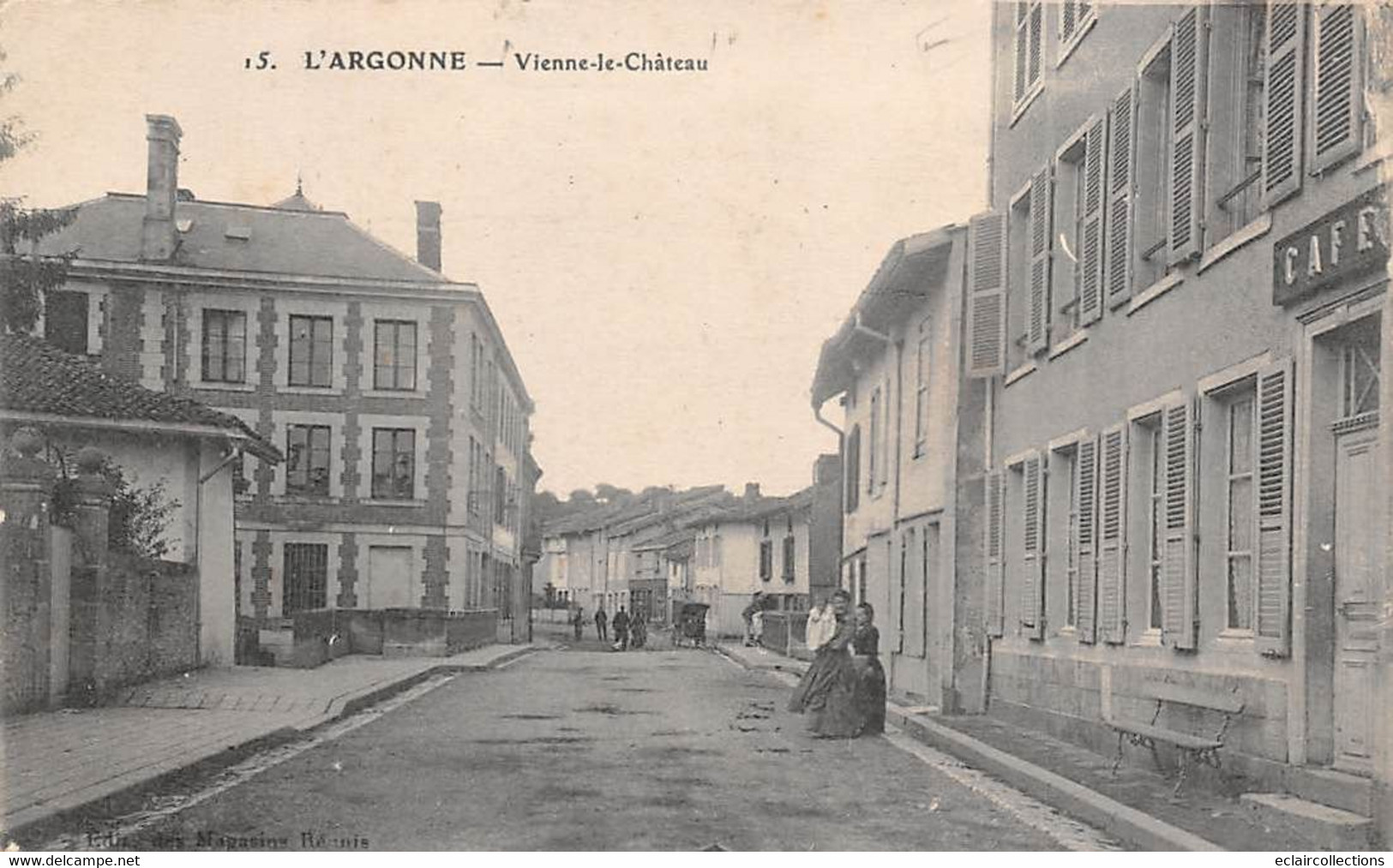 Vienne-le-Château         51      Une Rue       (voir Scan) - Sonstige & Ohne Zuordnung