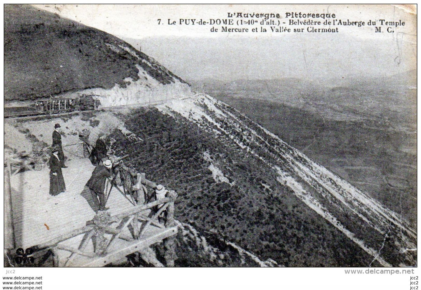 63 -LE PUY DE DOME - Belvédère Du Puy De Dome - Other & Unclassified