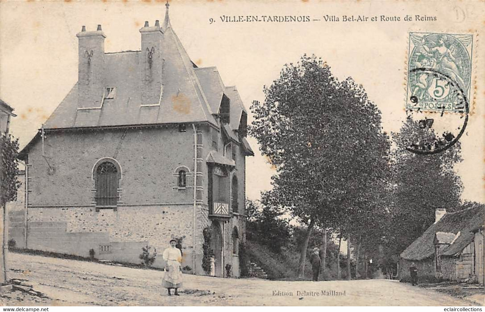 Ville-en-Tardenois        51          Villa Bel Air Et Route De Reims     (voir Scan) - Other & Unclassified