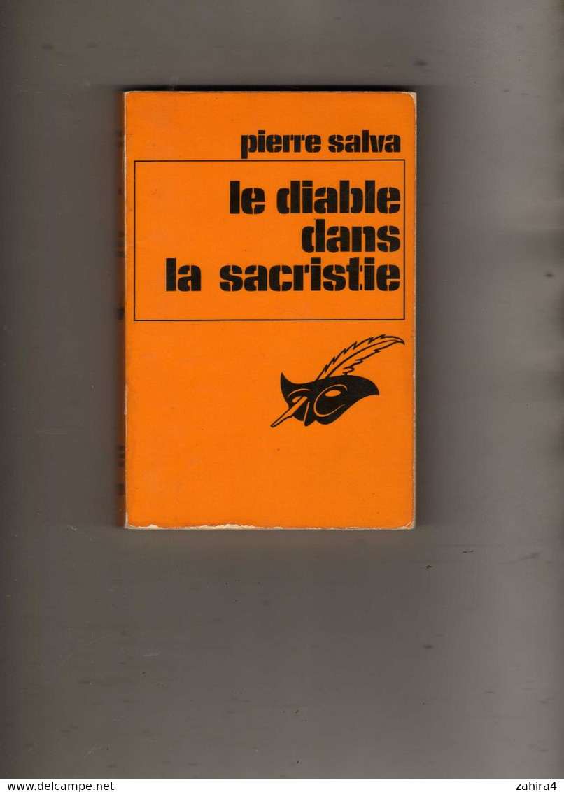 Pierre Salva Le Diable Dans La Sacristie Création Romans D'aventure Créé Dirigé Albert Pigasse Lib. Des Champs élysées - Le Masque