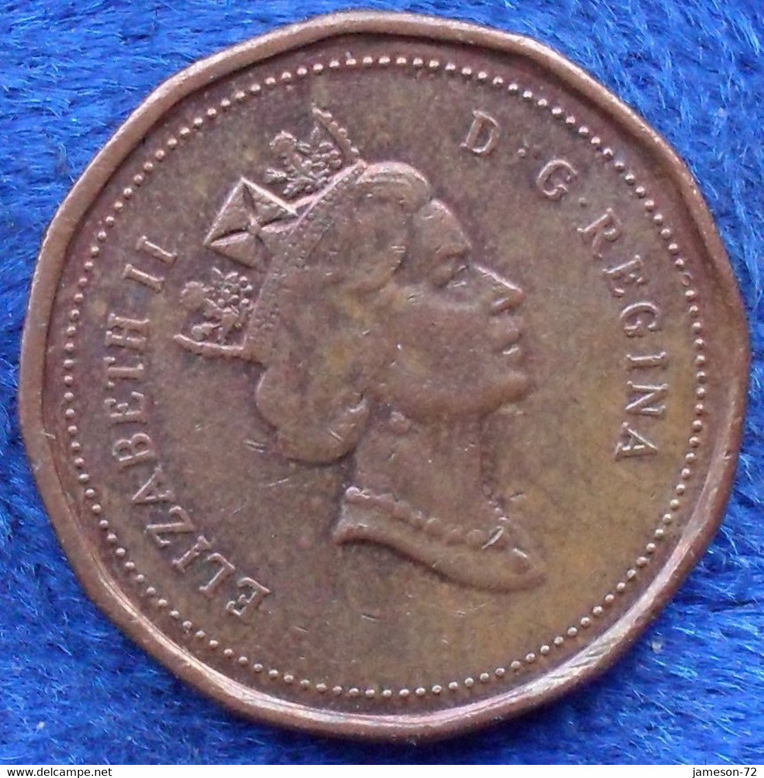 CANADA - 1 Cent 1993 KM# 181 Elizabeth II (1952) Bronze - Edelweiss Coins - Canada