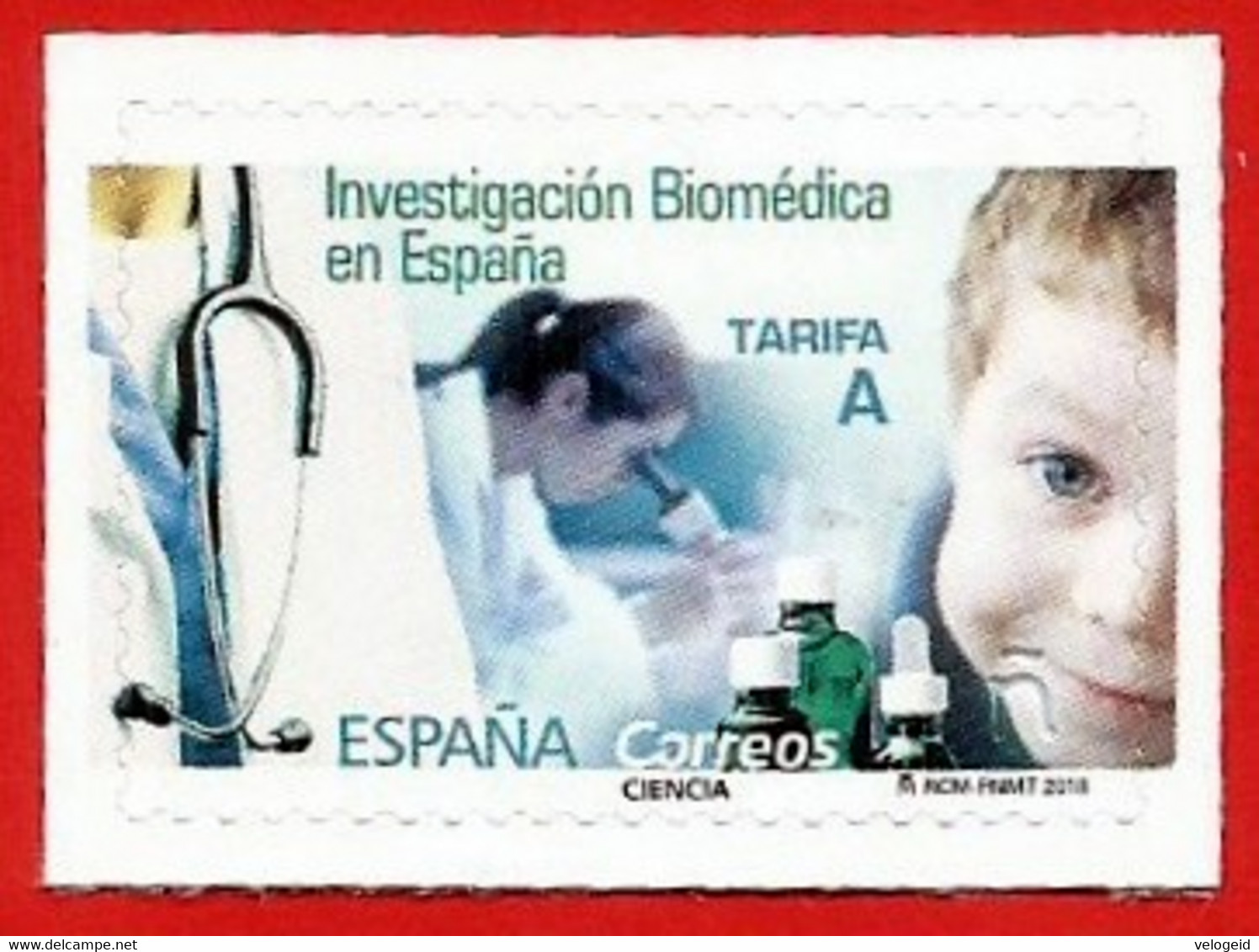España. Spain. 2018. Ciencia. Investigación Biomédica - Ongebruikt