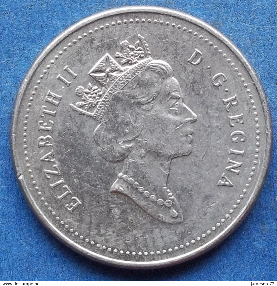 CANADA - 5 Cents 1998 "beaver On Rock" KM# 182 Elizabeth II - Edelweiss Coins - Canada