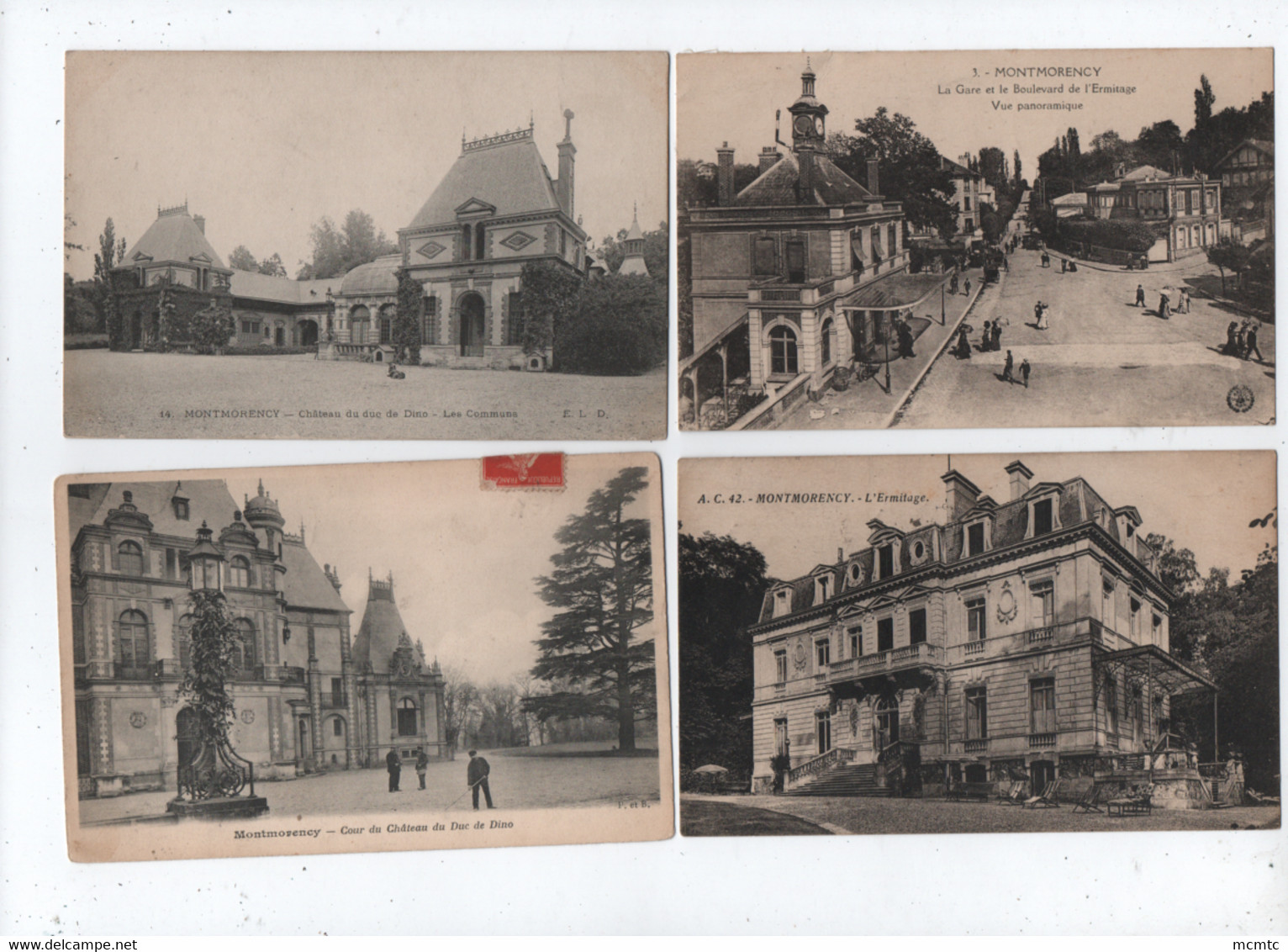 20 Cartes  -   Montmorency   -  Val D'Oise  95 - Montmorency