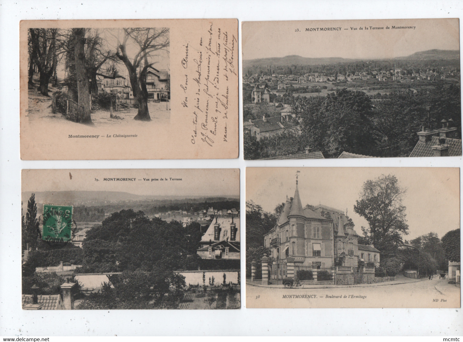 20 Cartes  -   Montmorency   -  Val D'Oise  95 - Montmorency