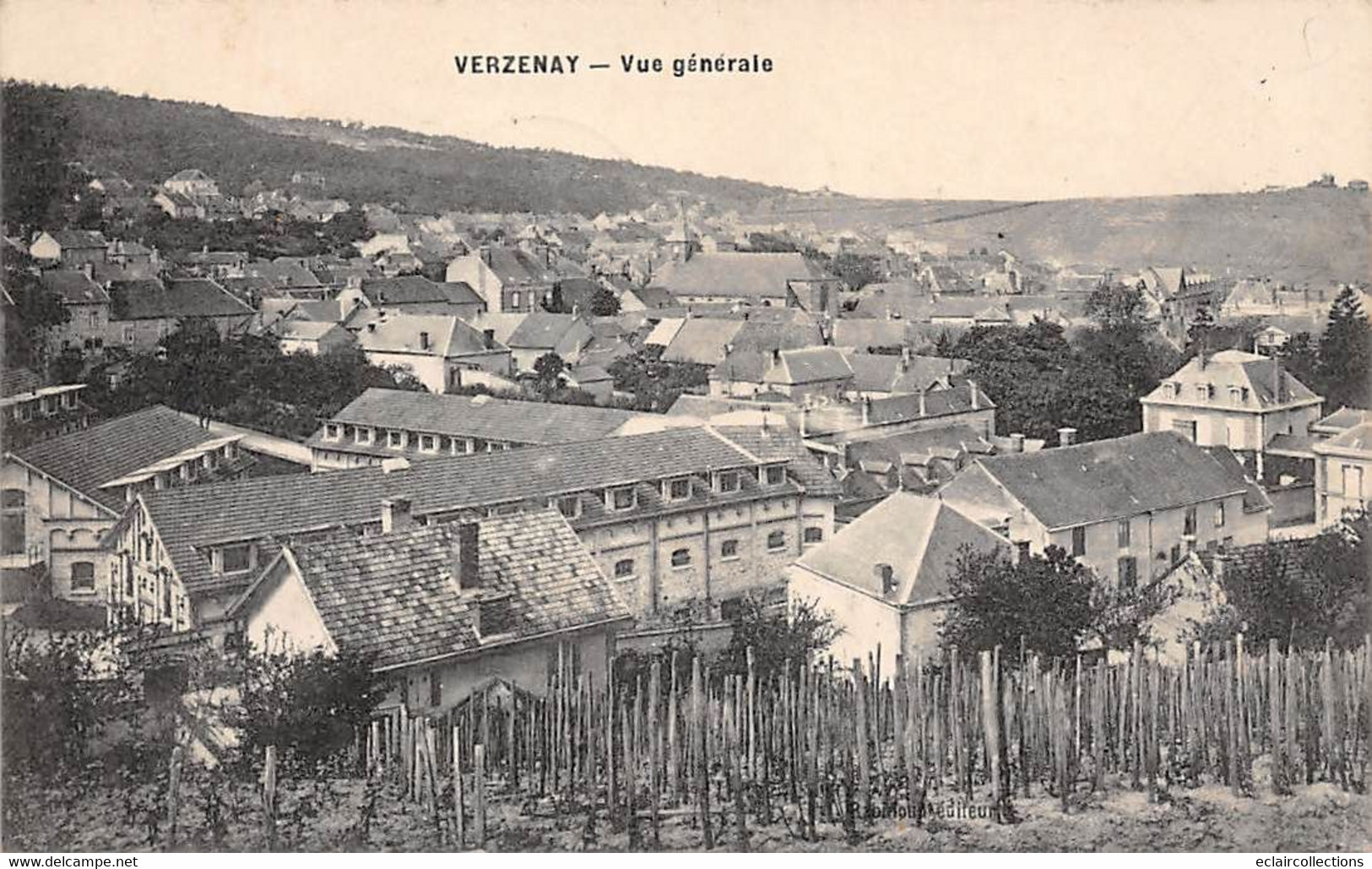 Verzenay             51         Vue  Générale        (voir Scan) - Sonstige & Ohne Zuordnung