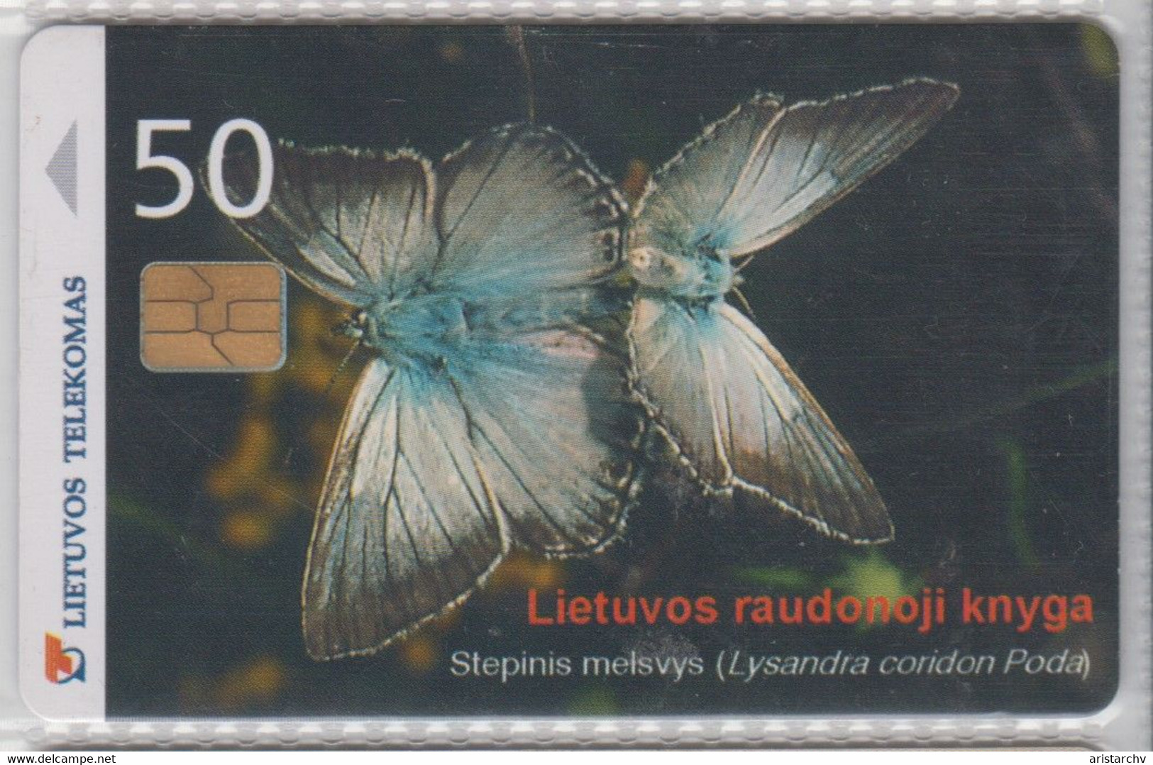 LITHUANIA 2000 BUTTERFLY - Lituanie