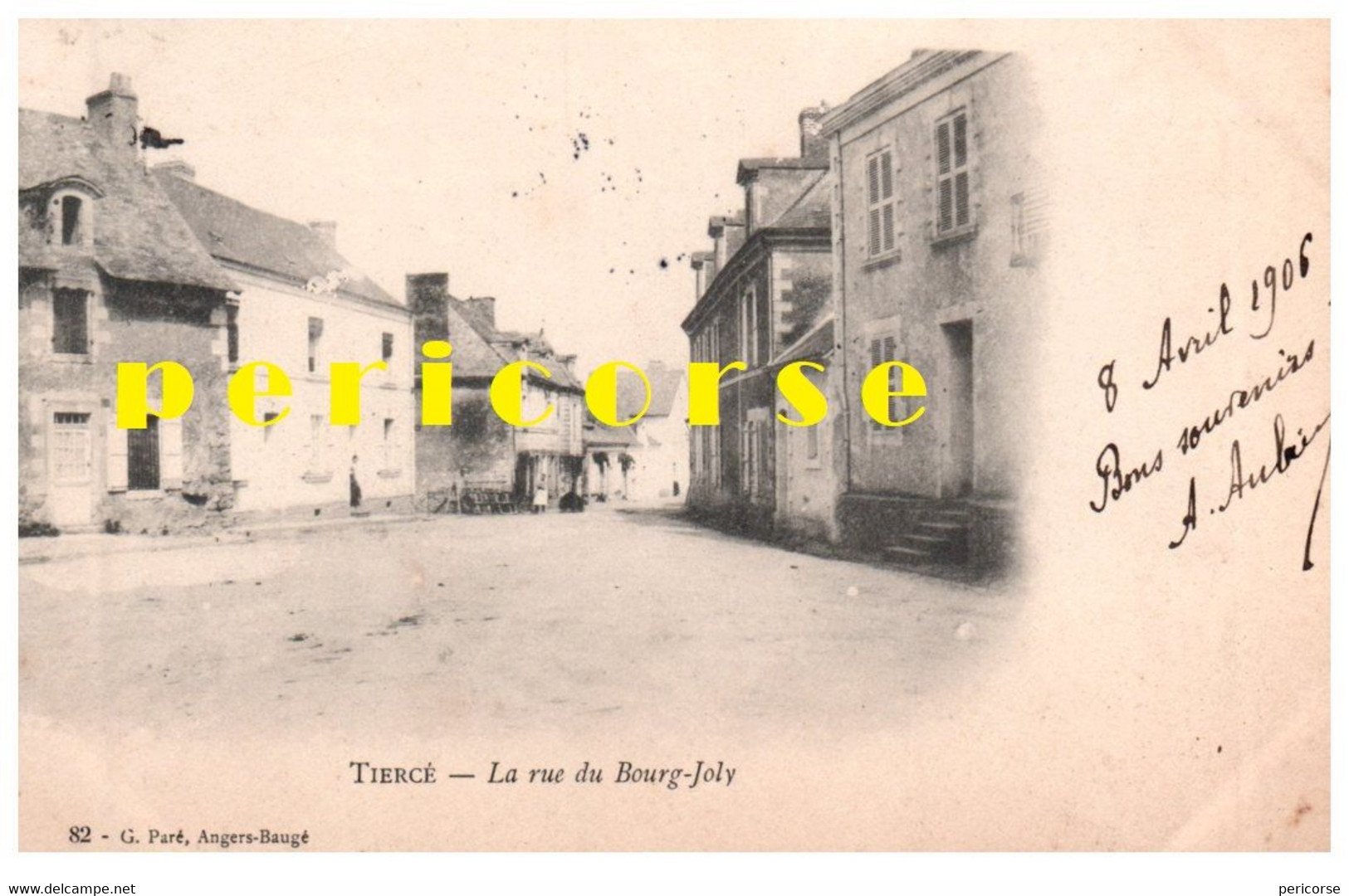 49  Tierce  La Rue Du Bourg Joly - Tierce