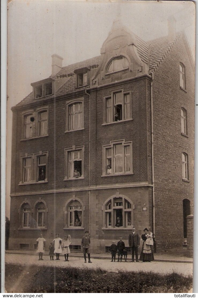 GLADBECK Mehrfamilienhaus Schillerstraße 40 Van Suntum ? Original Fotokarte 1910 - Gladbeck