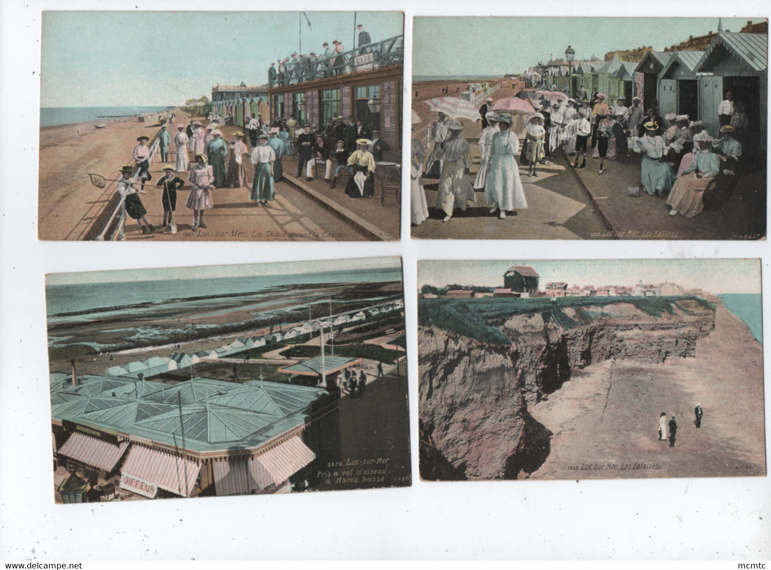 13 Cartes -  Luc Sur Mer  -   Calvados  14 - Luc Sur Mer