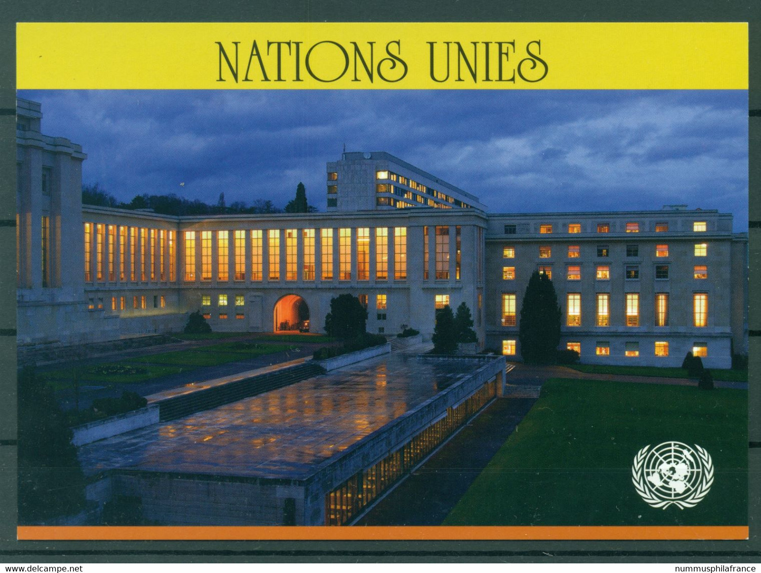 Nations Unies Genève  2009 - Entier Postal  F.s. 1,80 - Storia Postale