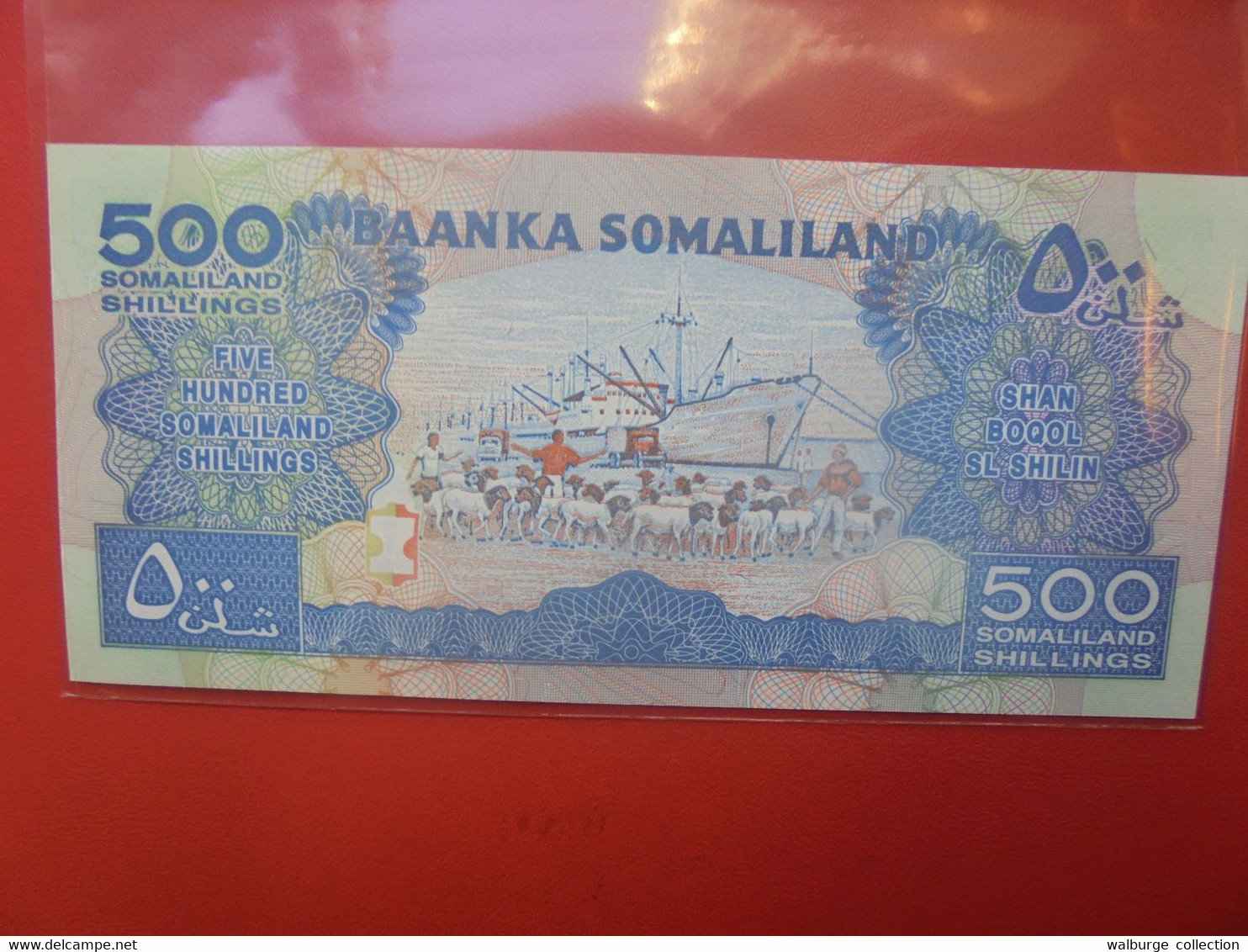 SOMALILAND 500 SHILLINGS 2008 Peu Circuler (B.21) - Somalie