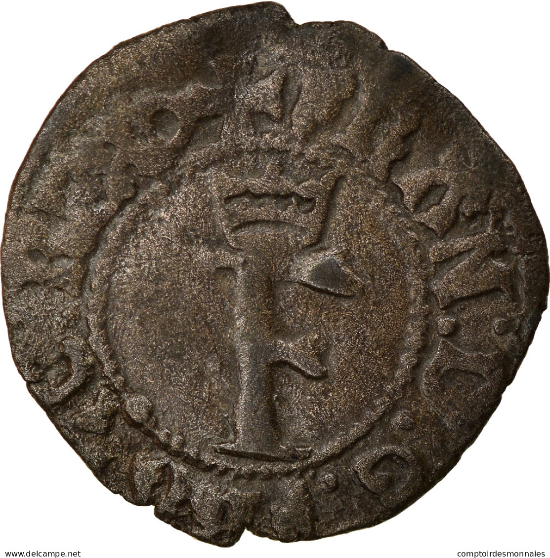 Monnaie, France, François Ier, Liard à La Croisette, Limoges, TTB, Billon - 1515-1547 François 1er