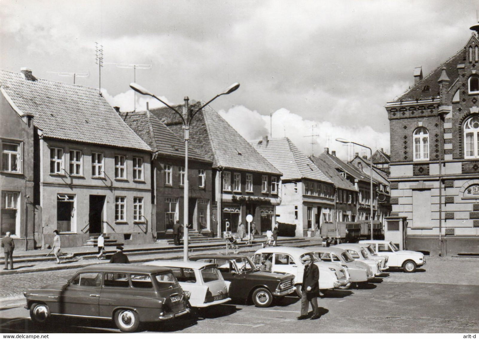 DC5191 - Ak Gnoien Kr. Teterow Friedensstraße - Teterow