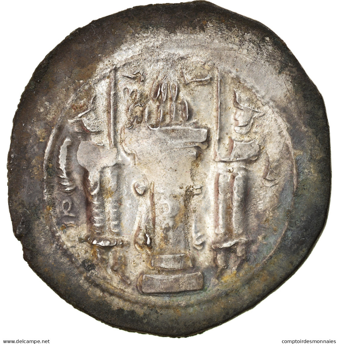 Monnaie, Royaume Sassanide, Varhran IV, Drachme, 388-399, TTB, Argent - Oriental