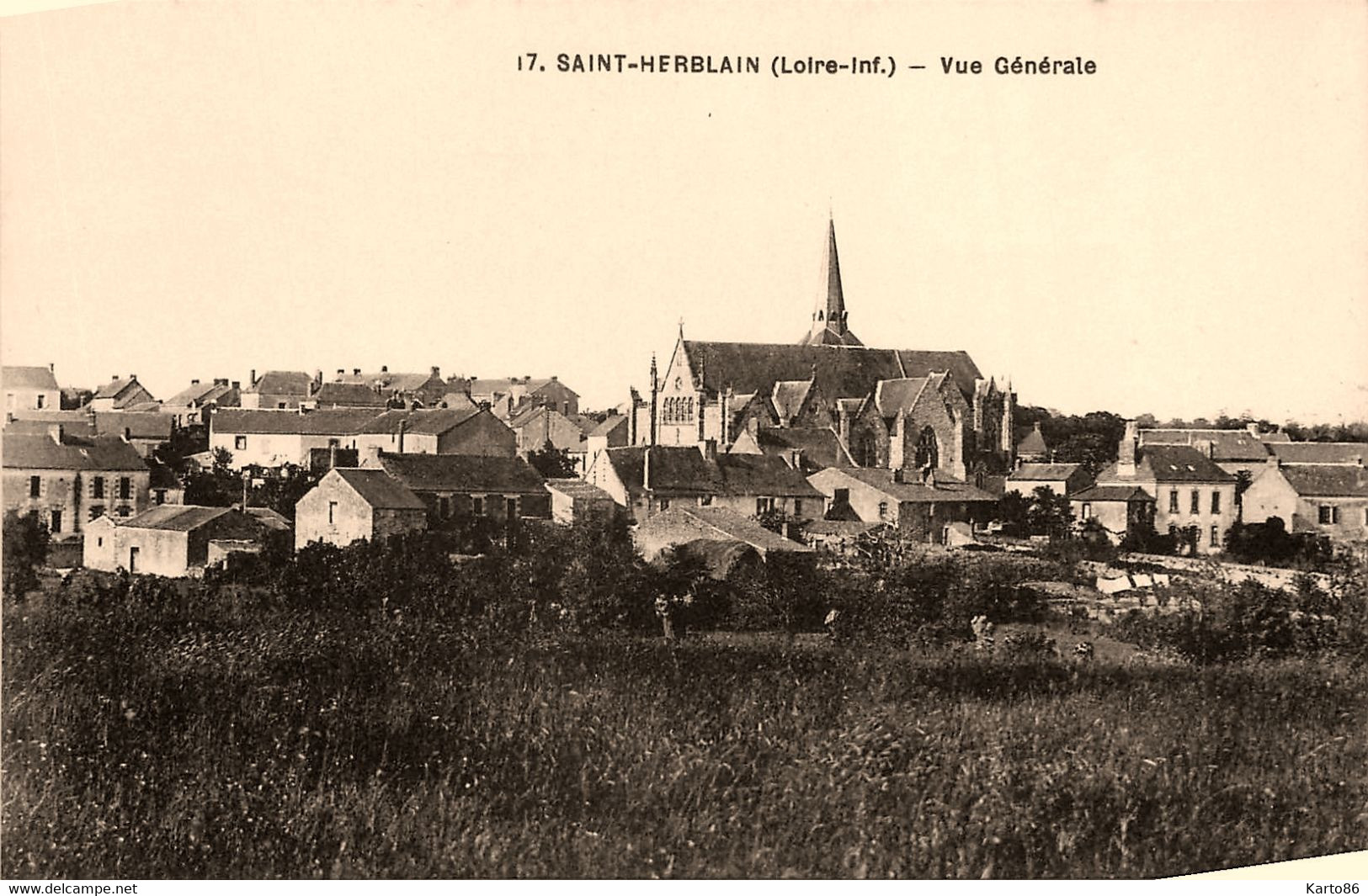 St Herblain * Vue Générale * Panorama De La Commune - Saint Herblain