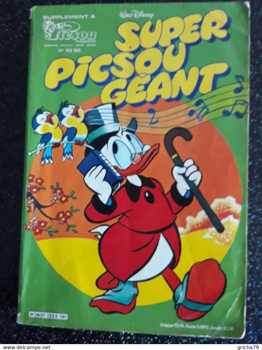 LIVRE  -  SUPER PICSOU GEANT N°123 BIS HORS SERIE - Picsou Magazine