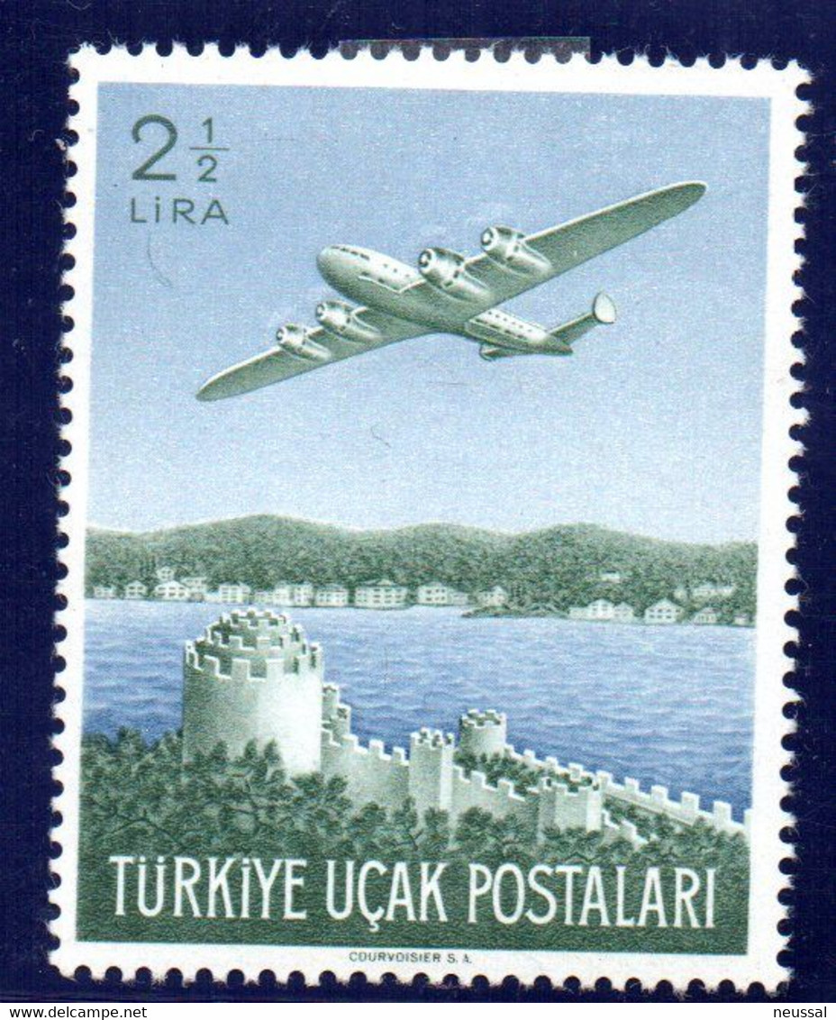 Sello Nº A-18 Turquia - Poste Aérienne